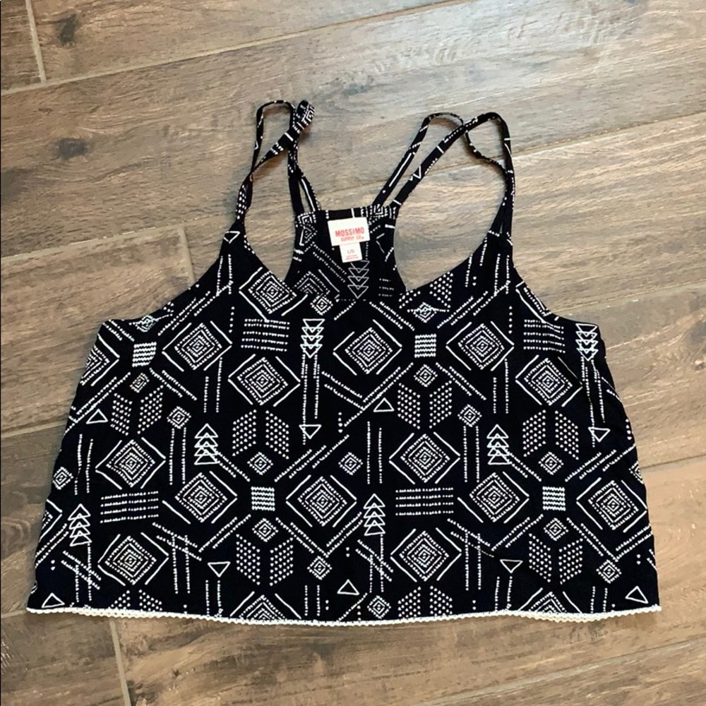 Flowy  Aztec Crop Top